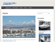 Tablet Screenshot of pradayachtsaltea.com